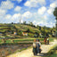 Landscape Near Pontoise, the Auvers Road Art Print 1881 by Pissarro (6 Sizes)