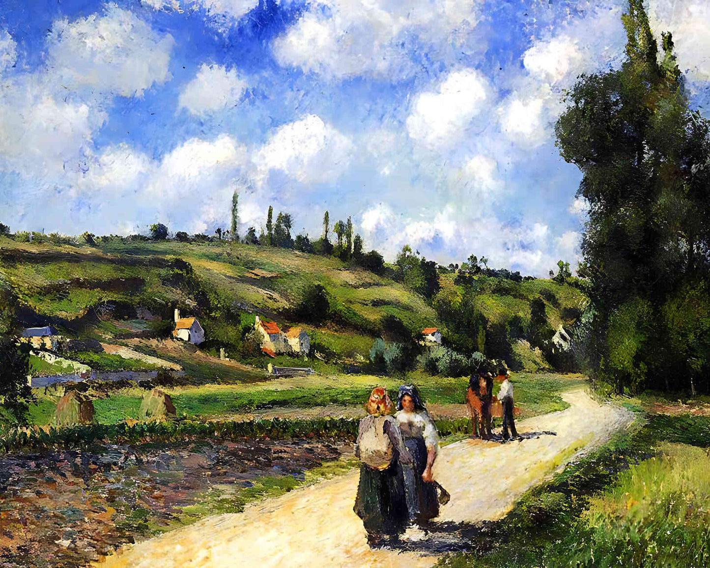 Landscape Near Pontoise