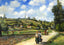 Landscape Near Pontoise, the Auvers Road Art Print 1881 by Pissarro (6 Sizes)