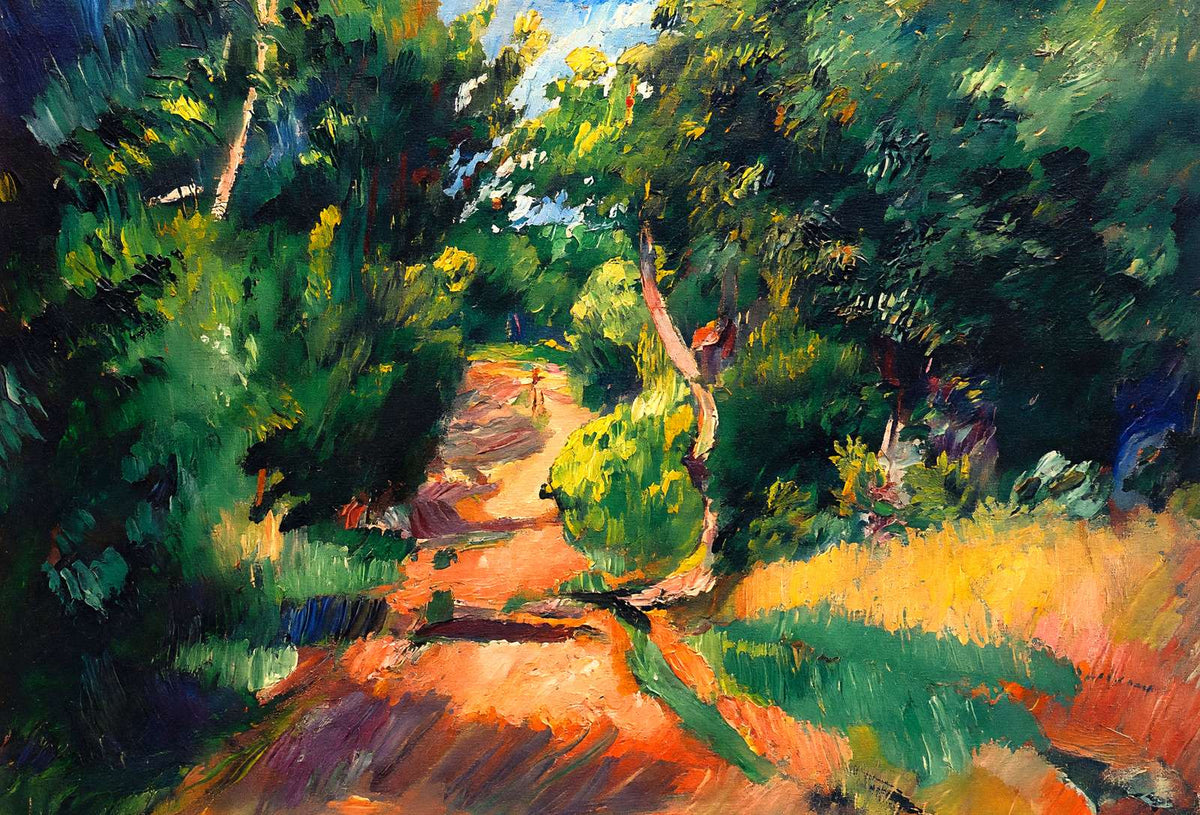 Landscape Near Varengeville Art Print 1885 by Pierre-Auguste Renoir (6 Sizes)
