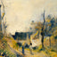 Landscape at Valhermeil 1878 Painting by Camille Pissarro Art Print (6 Sizes)
