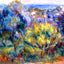 Landscape with a View of the Art Print Sea by Pierre-Auguste Renoir (6 Sizes)