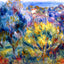Landscape with a View of the Art Print Sea by Pierre-Auguste Renoir (6 Sizes)