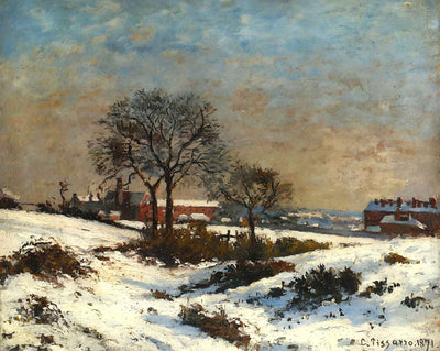 Landscape Under Snow