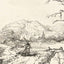 Landscape with a Shepherd and a Dog Art Print 1653 by Rembrandt (6 Sizes)