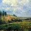 Landscape, Near Pontoise Art Print 1880 Painting by Camille Pissarro (6 Sizes)