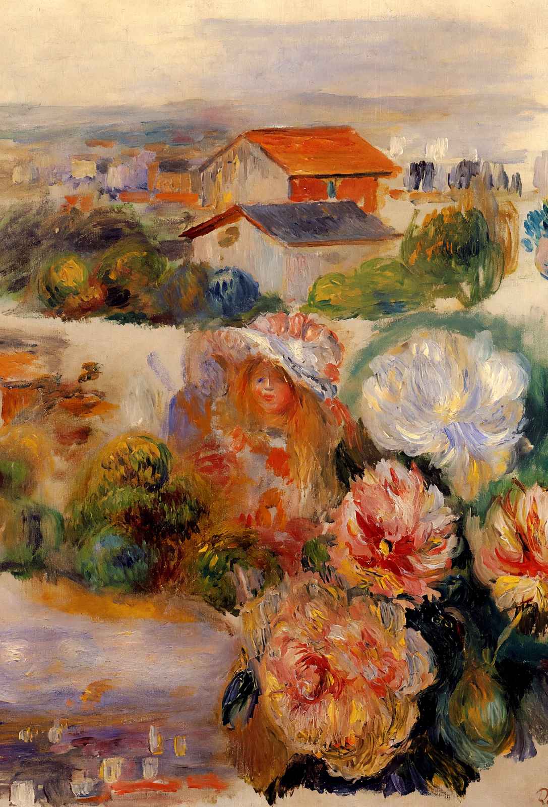 Landscape Painting by Pierre-Auguste Renoir Fine Art Print (6 Sizes) - Acid Free
