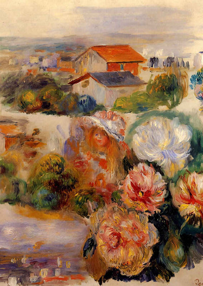 Landscape Painting by Pierre-Auguste Renoir Fine Art Print (6 Sizes) - Acid Free