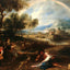Landscape with a Rainbow Fine Art Print 1635 by Peter Paul Rubens (6 Sizes)