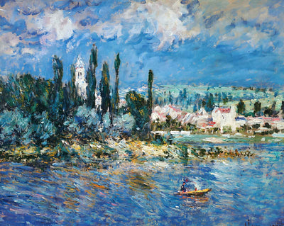Landscape with Thunderstorm