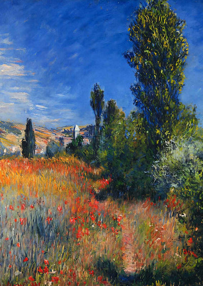 Landscape on the Ile Saint-Martin 1881 by Claude Monet Fine Art Print (6 Sizes)