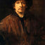 Large Self-Portrait Art Print 1652 Painting by Rembrandt (6 Sizes) - Acid Free