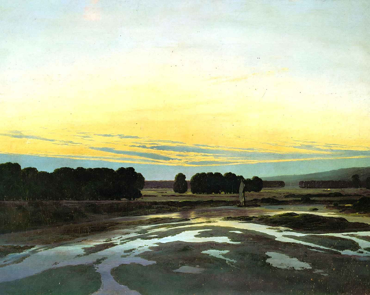 Largeness painting print by Caspar David Friedrich (1832)