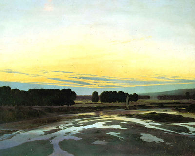 Largeness painting print by Caspar David Friedrich (1832)
