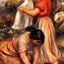 Laundresses Fine Art Print 1912 Painting by Pierre-Auguste Renoir (6 Sizes)