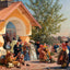 Leaving Church in Pskov Painting by Aleksandr Morozov Art Print (6 Sizes)