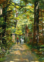Old Woolsey Mountain Entrance, Lenox, Massachusetts in 1906 Art Print (7 Sizes)