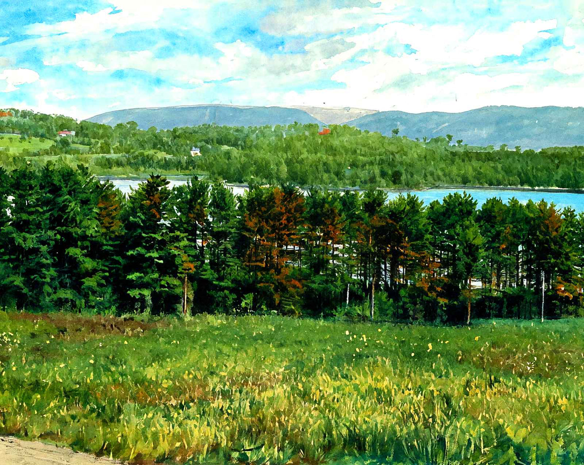 Overlooking Laurel Lake
