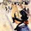 Le Place Clichy 1880 Painting by Pierre-Auguste Renoir Art Print (6 Sizes)