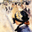 Le Place Clichy painting by Pierre-Auguste Renoir (1880)