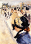Le Place Clichy 1880 Painting by Pierre-Auguste Renoir Art Print (6 Sizes)