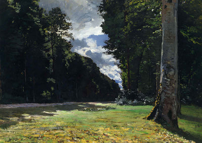 Le Pavé de Chailly in the Forest of Fontainebleau by Monet Art Print (6 Sizes)