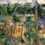 L'Estaque View Through the Pines 1883 by Paul Cezanne Fine Art Print (6 Sizes)