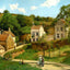L'Hermitage at Pontoise 1867 by Camille Pissarro Fine Art Print (6 Sizes)