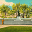 Lincoln Monument Lincoln Park Chicago in 1905 Vintage Print (7 Sizes)