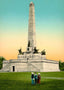 Lincoln Monument Springfield Illinois in 1907 Vintage Print (7 Sizes)