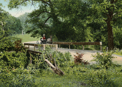 Lindsey Hollow Waco in 1905 Vintage Print (7 Sizes) - High Quality