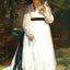Lise with Umbrella painting print by Pierre-Auguste Renoir (1867)