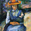 Little Girl with a Doll 1904 Painting by Paul Cezanne Art Print (6 Sizes)