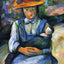 Little Girl with a Doll 1904 Painting by Paul Cezanne Art Print (6 Sizes)