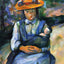 Little Girl with a Doll 1904 Painting by Paul Cezanne Art Print (6 Sizes)