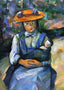 Little Girl with a Doll 1904 Painting by Paul Cezanne Art Print (6 Sizes)