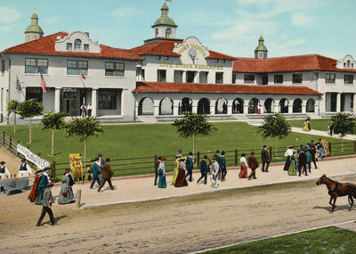 Live Stock Exchange Fort Worth in 1906 Vintage Print (7 Sizes) - Enhanced