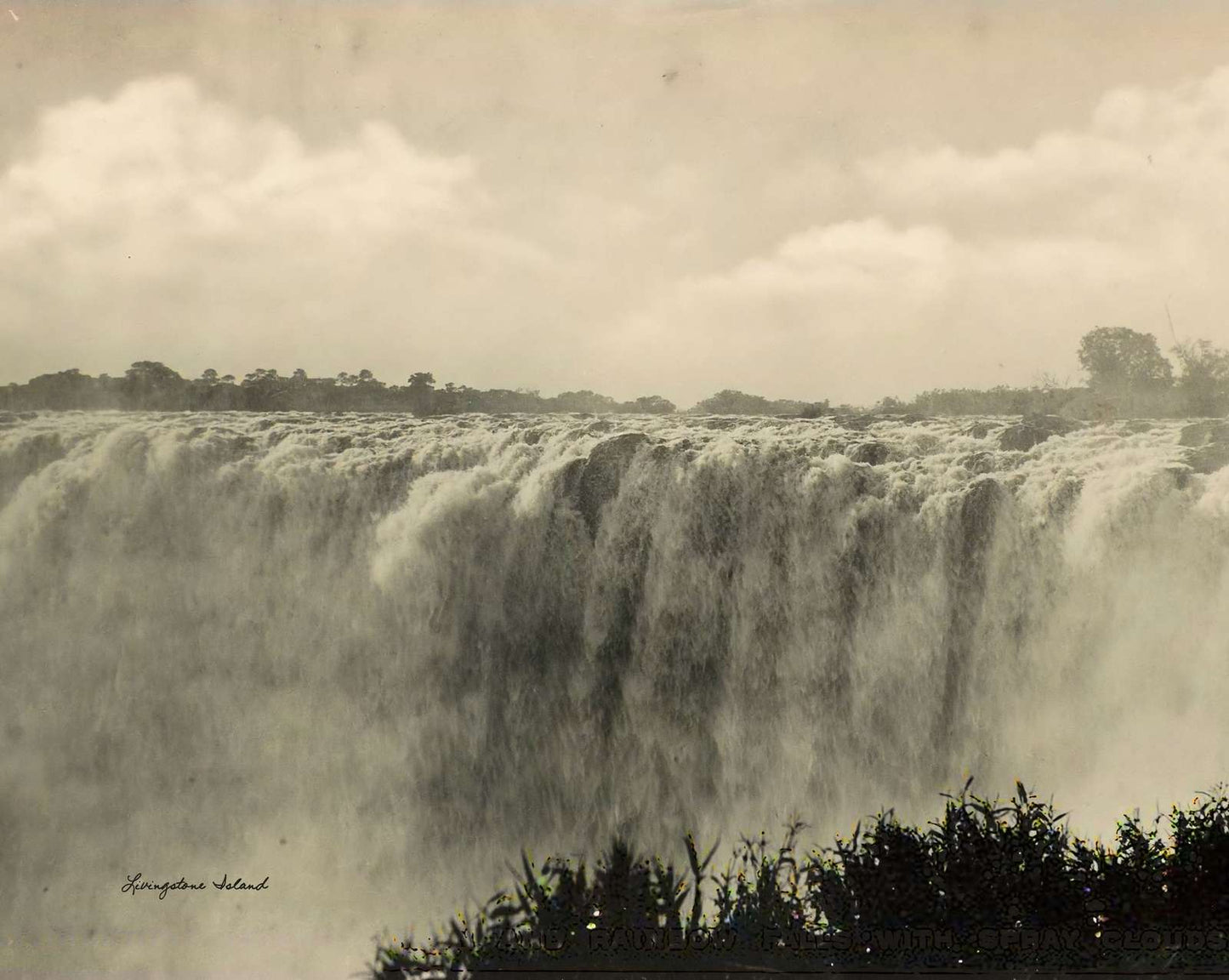 Livingstone Island vintage photo