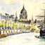London, St. Paul's Cathedral 1890 by Camille Pissarro Fine Art Print (6 Sizes)