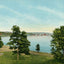 Burlington from Rock Point in 1907 Vintage Print (7 Sizes) - Archival Paper