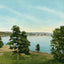 Burlington from Rock Point in 1907 Vintage Print (7 Sizes) - Archival Paper