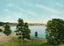 Burlington from Rock Point in 1907 Vintage Print (7 Sizes) - Archival Paper