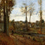 Louveciennes Fine Art Print 1871 Painting by Camille Pissarro (6 Sizes)