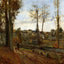Louveciennes painting print by Camille Pissarro (1871)