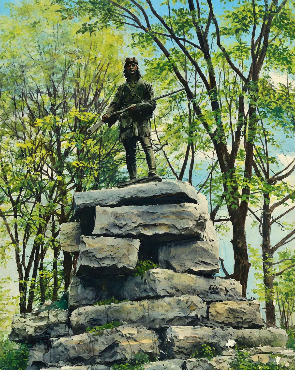 Daniel Boone Statue