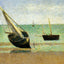 Low Tide at Grandcamp art print by Georges Seurat (1885)