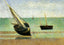 Low Tide at Grandcamp Fine Art Print 1885 Painting by Georges Seurat (6 Sizes)