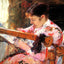 Lydia at the Tapestry Loom Fine Art Print 1881 by Mary Cassatt (6 Sizes)