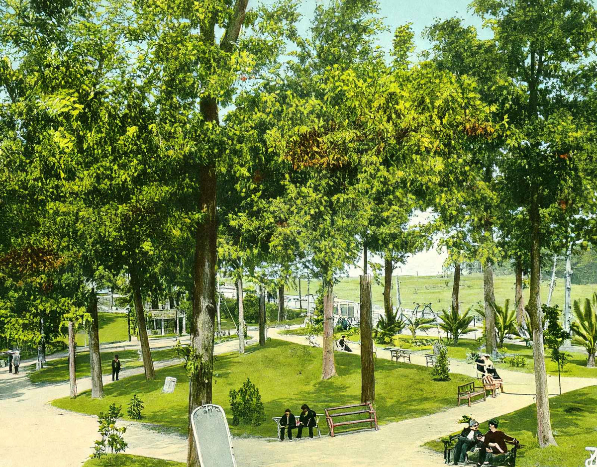 Rivermont Park Lynchburg Virginia in 1906 Vintage Print (7 Sizes)