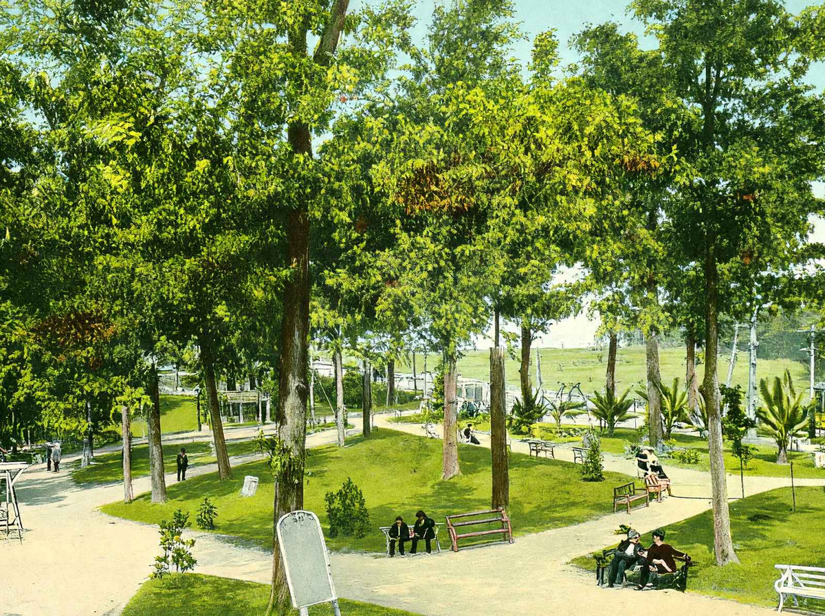 Rivermont Park Lynchburg Virginia in 1906 Vintage Print (7 Sizes)